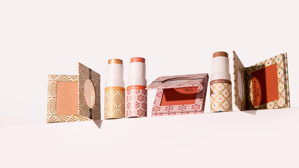 Biologische blush, bronzer en highlighter - Charlotte Bio