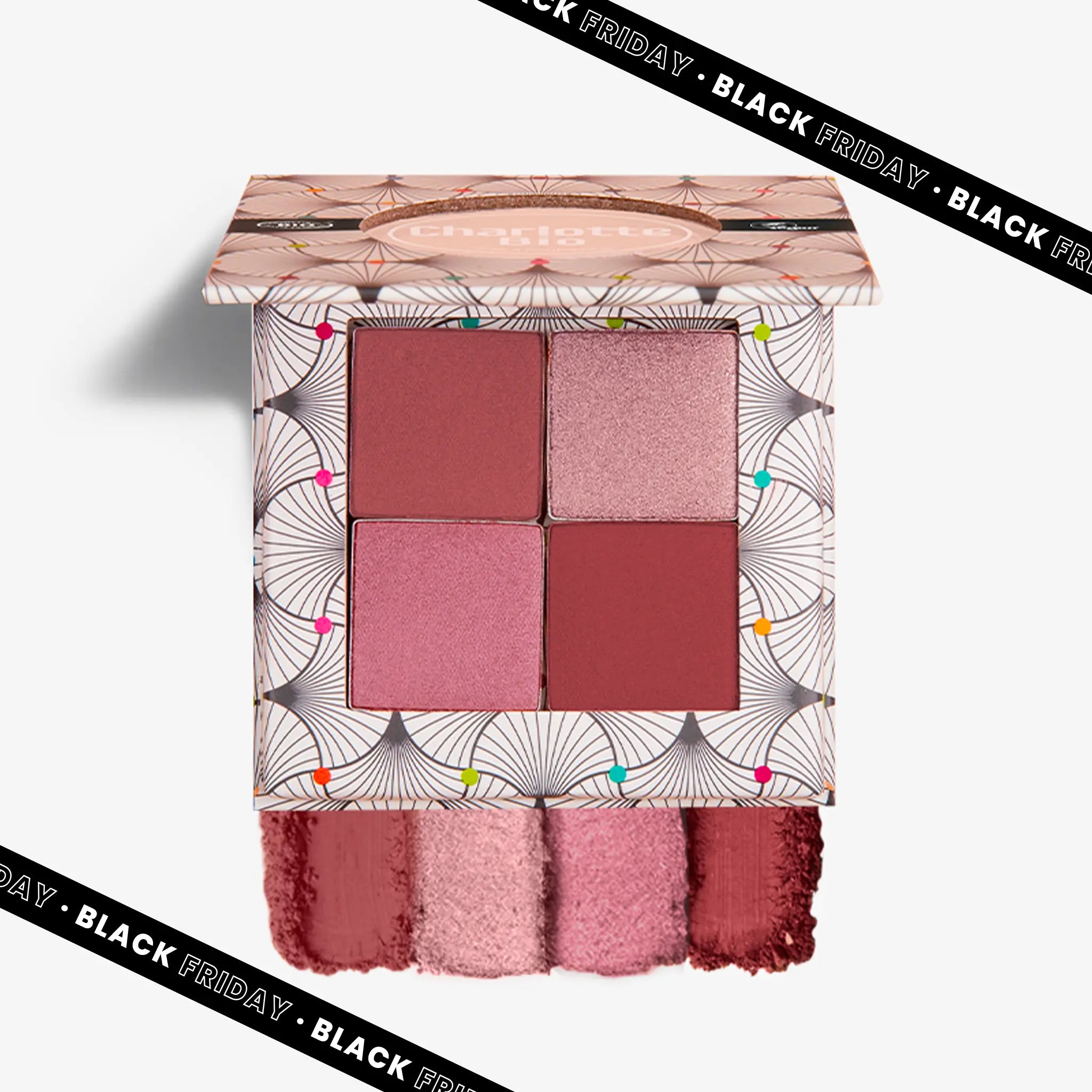 Palet van 4 biologische oogschaduwpaletten - Girly