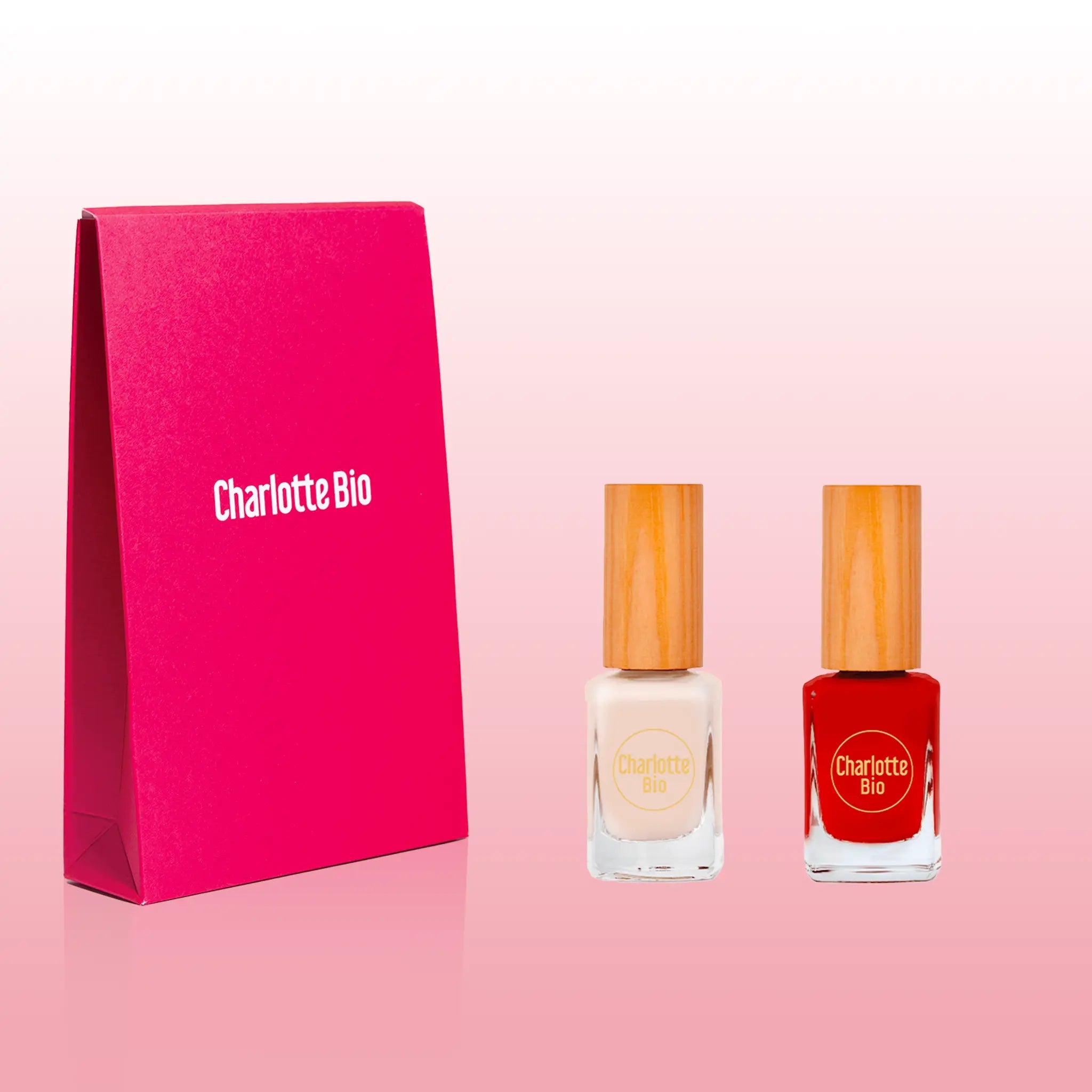 2022-6 - Perfect nude en rood nagellak duo - Charlotte Bio
